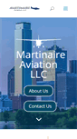 Mobile Screenshot of martinaire.com